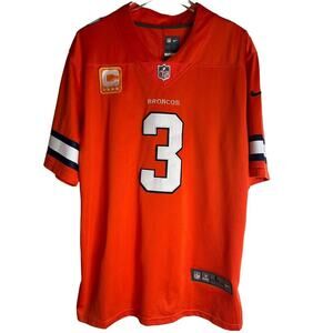 NFL Football Denver Broncos Jersey Wilson #3 Shirt